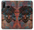 S3895 Pirate Skull Metal Case Cover Custodia per Huawei P30 lite