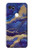 S3906 Navy Blue Purple Marble Case Cover Custodia per Google Pixel 2 XL