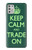 S3862 Keep Calm and Trade On Case Cover Custodia per Motorola Moto G Stylus (2021)