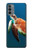 S3899 Sea Turtle Case Cover Custodia per Motorola Moto G31