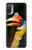S3876 Colorful Hornbill Case Cover Custodia per Motorola Moto E20,E30,E40