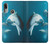 S3878 Dolphin Case Cover Custodia per Motorola Moto E6 Plus, Moto E6s