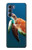 S3899 Sea Turtle Case Cover Custodia per Motorola Edge S30