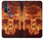 S3881 Fire Skull Case Cover Custodia per Motorola Edge+