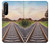 S3866 Railway Straight Train Track Case Cover Custodia per Sony Xperia 1 II