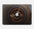 S3908 Vintage Clock Case Cover Custodia per MacBook Pro 13″ - A1706, A1708, A1989, A2159, A2289, A2251, A2338