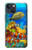 S2568 Sea Seabed Fish Corals Underwater Ocean Case Cover Custodia per iPhone 14