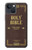 S2889 Holy Bible Cover King James Version Case Cover Custodia per iPhone 14