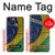 S3297 Brazil Flag Vintage Football Graphic Case Cover Custodia per iPhone 14