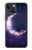 S3324 Crescent Moon Galaxy Case Cover Custodia per iPhone 14