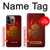 S0820 Samurai Mask Helmet Case Cover Custodia per iPhone 14 Pro