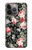 S2727 Vintage Rose Pattern Case Cover Custodia per iPhone 14 Pro