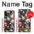 S2727 Vintage Rose Pattern Case Cover Custodia per iPhone 14 Pro