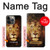 S3182 Lion Case Cover Custodia per iPhone 14 Pro