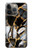 S3419 Gold Marble Graphic Print Case Cover Custodia per iPhone 14 Pro