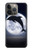 S3510 Dolphin Moon Night Case Cover Custodia per iPhone 14 Pro