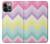 S3514 Rainbow Zigzag Case Cover Custodia per iPhone 14 Pro
