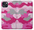 S2525 Pink Camo Camouflage Case Cover Custodia per iPhone 14 Plus