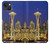 S3550 Space Needle Seattle Skyline Case Cover Custodia per iPhone 14 Plus