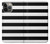 S1596 Black and White Striped Case Cover Custodia per iPhone 14 Pro Max