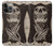 S1676 Skull Rose Case Cover Custodia per iPhone 14 Pro Max