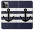 S2758 Anchor Navy Case Cover Custodia per iPhone 14 Pro Max
