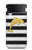 S2882 Black and White Striped Gold Dolphin Case Cover Custodia per Samsung Galaxy Z Flip 4 S2882 Black and White Striped Gold Dolphin Case Cover Custodia per Samsung Galaxy Z Flip 4