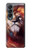 S0691 Leo Paint Case Cover Custodia per Samsung Galaxy Z Fold 4