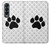 S2355 Paw Foot Print Case Cover Custodia per Samsung Galaxy Z Fold 4