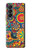 S3272 Colorful Pattern Case Cover Custodia per Samsung Galaxy Z Fold 4 S3272 Colorful Pattern Case Cover Custodia per Samsung Galaxy Z Fold 4
