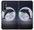 S3510 Dolphin Moon Night Case Cover Custodia per Samsung Galaxy Z Fold 4