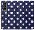 S3533 Blue Polka Dot Case Cover Custodia per Samsung Galaxy Z Fold 4