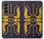 S3546 Roman Shield Blue Case Cover Custodia per Samsung Galaxy Z Fold 4