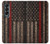 S3804 Fire Fighter Metal Red Line Flag Graphic Case Cover Custodia per Samsung Galaxy Z Fold 4