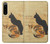 S3229 Vintage Cat Poster Case Cover Custodia per Sony Xperia 5 IV
