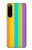 S3678 Colorful Rainbow Vertical Case Cover Custodia per Sony Xperia 5 IV