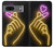 S3512 Cute Mini Heart Neon Graphic Case Cover Custodia per Google Pixel 7