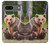 S3558 Bear Family Case Cover Custodia per Google Pixel 7