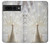 S1980 White Peacock Case Cover Custodia per Google Pixel 7 Pro