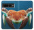 S3497 Green Sea Turtle Case Cover Custodia per Google Pixel 7 Pro