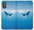 S0843 Blue Whale Case Cover Custodia per Motorola Moto G Power 2022, G Play 2023