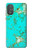 S2377 Turquoise Gemstone Texture Graphic Printed Case Cover Custodia per Motorola Moto G Power 2022, G Play 2023