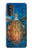 S1249 Blue Sea Turtle Case Cover Custodia per Motorola Moto G52, G82 5G