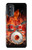 S1431 Skull Drum Fire Rock Case Cover Custodia per Motorola Moto G52, G82 5G