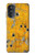 S3528 Bullet Rusting Yellow Metal Case Cover Custodia per Motorola Moto G52, G82 5G