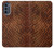 S0555 Snake Skin Case Cover Custodia per Motorola Moto G62 5G