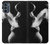 S0917 Sexy Lip Girl Smoking Case Cover Custodia per Motorola Moto G62 5G
