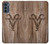 S2183 Goat Wood Graphic Printed Case Cover Custodia per Motorola Moto G62 5G