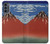 S2390 Katsushika Hokusai Red Fuji Case Cover Custodia per Motorola Moto G62 5G