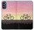 S3252 Bicycle Sunset Case Cover Custodia per Motorola Moto G62 5G